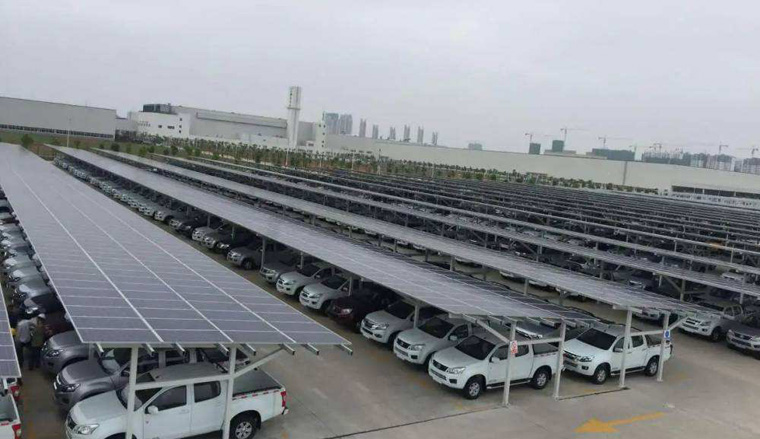 100千瓦光伏停車場投資多少，停車坪搭建光伏違建嗎