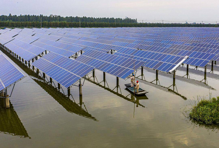 漁光互補光伏發(fā)電項目的必備條件，漁光互補一畝水塘能建多少光伏