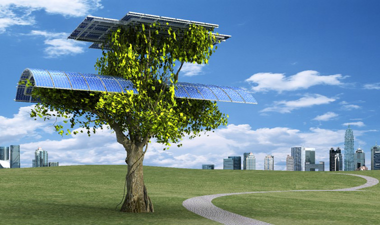 太陽能發(fā)電樹的資料，什么是太陽樹